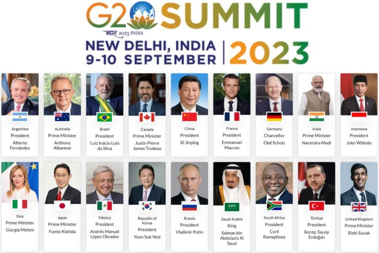 G20 Summit 2023: New Delhi to Host the Meeting of Global Leaders